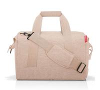 reisenthel Allrounder M Twist Coffee - Vielseitige Doktortasche für Reise, Arbeit und Freizeit - Mit praktischer Trolley-Aufsteckfunktion