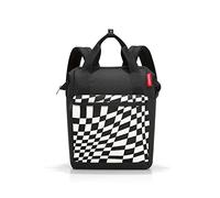 reisenthel allrounder R op-art - Rucksack und Tragetasche in einem - Mit Stecklasche für Reisetrolleys