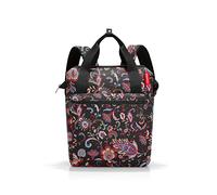 reisenthel allrounder R paisley black - Rucksack und Tragetasche in einem - Mit Stecklasche für Reisetrolleys