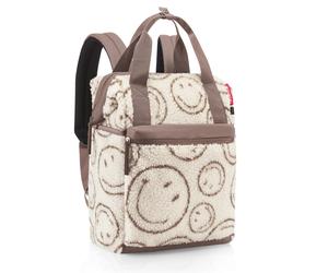 reisenthel Allrounder R Rucksack & Tragetasche smiley® teddy chocolate JR1045