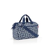 reisenthel allrounder S pocket in Signature Navy - Stylisch-funktionale Tasche zum Reisen, für die Arbeit oder Freizeit - Mit praktischer Trolley-Aufsteckfunktion