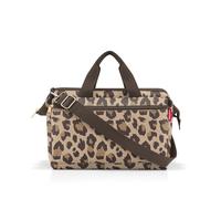 reisenthel allrounder S pocket leo macchiato - Doktortasche für Reise, Arbeit und Freizeit - Mit praktischer Trolley-Aufsteckfunktion