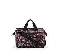 reisenthel Allrounder S Pocket Paisley Black Doktortasche für Reise, Arbeit und Freizeit Mit praktischer Trolley-Aufsteckfunktion