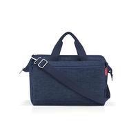 reisenthel Allrounder S Pocket Twist Navy - Doktortasche für Reise, Arbeit und Freizeit - Mit praktischer Trolley-Aufsteckfunktion