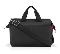 reisenthel allrounder S pocket in Schwarz - Stylisch-funktionale Tasche zum Reisen, für die Arbeit oder Freizeit - Mit praktischer Trolley-Aufsteckfunktion