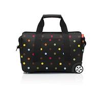 reisenthel Allrounder Trolley Vielseitige Reisetasche auf Rollen für Reisen, Arbeit oder Freizeit 2-stufiger Teleskopgriff, 2 leichtgängige Rollen, Couleur:dots