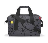 allrounder reisenthel M - SMILEY grey (BHT 40x24x23.50 cm) grau