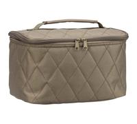 reisenthel cometic case Rhombus Olive - quadratischer Kulturbeutel, Gepäckorganisator, Kosmetiktasche