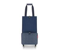 reisenthel Blau (Foldabletrolley Herringbone Dark Blue), Dunkelblau, Talla única, handgepäck