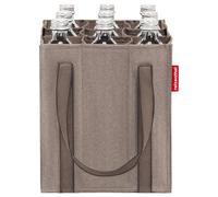 reisenthel, bottlebag dots - herringbone mokka