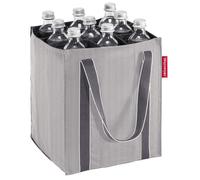 Reisenthel Bottlebag Herringbone grey B/H/T ca. 24,00x28,00x24,00 - Stück