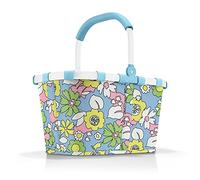 reisenthel, carrybag, BK, Einkaufskorb, Frame Florist Lagoon (4093)