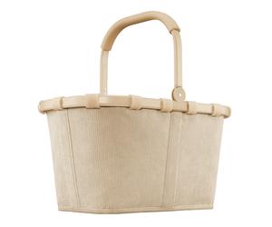 reisenthel carrybag Cord Sand Einkaufskorb Henkelkorb Picknickkorb groß - cord sand beige