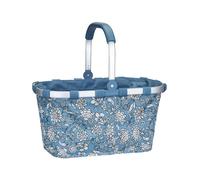 reisenthel carrybag dahlia blue - Stabiler Einkaufskorb mit viel Stauraum und praktischer Innentasche - Elegantes und wasserabweisendes Design