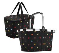 Reisenthel carrybag dots und coolerbag dots -Sparpack - schwarz bunte Punkte bei anndora Schwarz