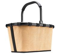 reisenthel carrybag frame raffia black BK7079