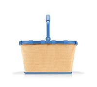 reisenthel carrybag Einkaufskorb frame Raffia Blue