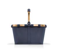 reisenthel carrybag faltbarer Einkaufskorb 22 l midnight gold | Innentasche mit Reißverschluss, ummantelter Klappgriff, Standfüße, bis 20 kg belastbar