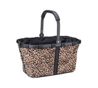 reisenthel carrybag faltbarer Einkaufskorb 22 l western | Innentasche mit Reißverschluss, ummantelter Klappgriff, Standfüße, bis 20 kg belastbar