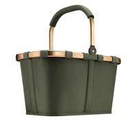 Reisenthel Carrybag Einkaufstasche 48 cm – Polyester/Metall – mit Innentasche, wasserabweisend – Grün