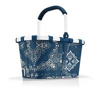 reisenthel carrybag frame bandana blue Stabiler Einkaufskorb mit viel Stauraum und praktischer Innentasche Elegantes und wasserabweisendes Design