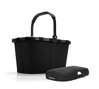 Reisenthel carrybag+Cover, Polyester, Frame Black/Black+Black red, 48cm