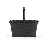 Reisenthel Carrybag frame glossy dots black - Schwarz