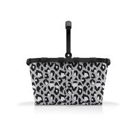 reisenthel carrybag frame leo nero - Stabiler Einkaufskorb mit viel Stauraum und praktischer Innentasche - Elegantes und wasserabweisendes Design