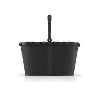 reisenthel carrybag frame mesh black - Stabiler Einkaufskorb mit viel Stauraum und praktischer Innentasche - Elegantes und wasserabweisendes Design
