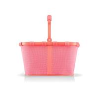 reisenthel carrybag Frame mesh Coral - Stabiler Einkaufskorb mit viel Stauraum und praktischer Innentasche - Elegantes und wasserabweisendes Design