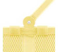 reisenthel carrybag frame mesh lemon - Stabiler Einkaufskorb mit viel Stauraum und praktischer Innentasche - Elegantes und wasserabweisendes Design