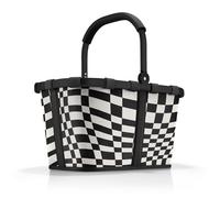 Reisenthel carrybag frame op-art - Schwarz - Weiß