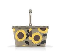 reisenthel carrybag frame sunflowers - Stabiler Einkaufskorb mit viel Stauraum und praktischer Innentasche - Elegantes und wasserabweisendes Design