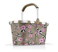 reisenthel carrybag garden taupe - Stabiler Einkaufskorb mit viel Stauraum und praktischer Innentasche - Elegantes und wasserabweisendes Design