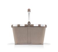 reisenthel Einkaufskorb carrybag Kunstfaser herringbone mokka
