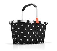 reisenthel carrybag in Mixed Dots - Stabiler Einkaufskorb mit viel Stauraum und praktischer Innentasche - Elegantes und wasserabweisendes Design