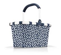 reisenthel carrybag in Signature Navy - Stabiler Einkaufskorb mit viel Stauraum und praktischer Innentasche - Elegantes und wasserabweisendes Design
