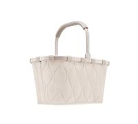reisenthel carrybag puffer stone - Stabiler Einkaufskorb mit viel Stauraum und praktischer Innentasche - Elegantes und wasserabweisendes Design