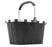 Reisenthel Einkaufskorb Carrybag BK7059 – Polyestergewebe, Rhombus Black, 22 L