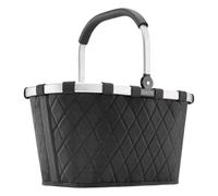 Reisenthel Einkaufskorb Carrybag BK7059 – Polyestergewebe, Rhombus Black, 22 L