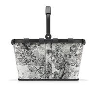 reisenthel carrybag jacquard grey - Stabiler Einkaufskorb mit viel Stauraum und praktischer Innentasche - Elegantes und wasserabweisendes Design