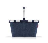 reisenthel carrybag twist navy - Stabiler Einkaufskorb mit viel Stauraum und praktischer Innentasche - Elegantes und wasserabweisendes Design