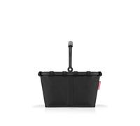 reisenthel carrybag XS frame black/black - Einkaufskorb aus robustem und ressourcenschonendem Material aus recycelten PET-Flaschen mit 5 Liter Volumen - B 33,5 x H 21 x T 19,5 cm, BN7040