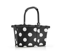 reisenthel carrybag XS Frame dots White - Kleiner Stabiler Korb im XS Format Kleiner Variante der Einkaufsikone praktische Innentasche - Elegantes, wasserabweisendes Design