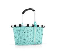 reisenthel carrybag XS kids - Stabiler Einkaufskorb XS im Kids Design mit praktischer Innentasche und refelktierendem Streifen - Namensschild auf der Innenseite - wasserabweisendes Design