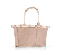 reisenthel carrybag XS Twist Coffee - Kleiner Stabiler Korb im XS Format Kleiner Variante der Einkaufsikone praktische Innentasche - Elegantes, wasserabweisendes Design