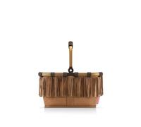 reisenthel carrybag XS western - Stabiler Einkaufskorb mit praktischer Innentasche - Elegantes und wasserabweisendes Design