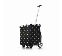 Reisenthel Carrycruiser Carrycruiser dots, Metall, 42x47.5x32 cm, Innentasche, wasserabweisend, höhenverstellbarer Griff, Leichtlaufrollen, Freizeit, Koffer & Taschen, Einkaufstaschen