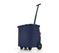 reisenthel carrycruiser Einkaufstasche Einkaufswagen trolley frame mixed dots red OE3076