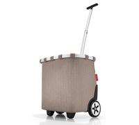 reisenthel carrycruiser Einkaufstasche trolley herringbone mokka OE6054